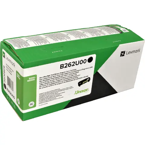 Toner Lexmark B262U00 Black do drukarek (Oryginalny) [15k]